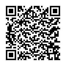 Código QR para número de teléfono +12253569711