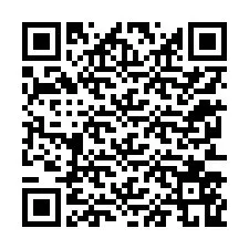 QR код за телефонен номер +12253569714