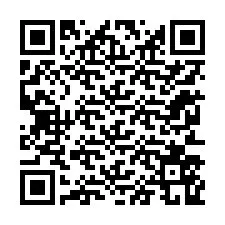 QR-koodi puhelinnumerolle +12253569715