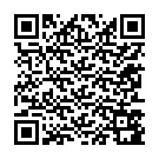 QR-koodi puhelinnumerolle +12253581456