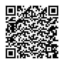 QR-code voor telefoonnummer +12253589972