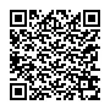 QR kód a telefonszámhoz +12253635654