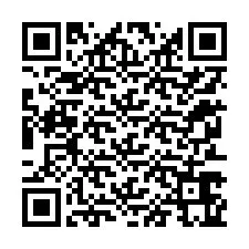 QR kód a telefonszámhoz +12253665850