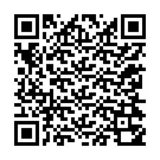 QR код за телефонен номер +12254350098