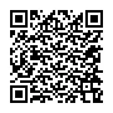 Codice QR per il numero di telefono +12254368963