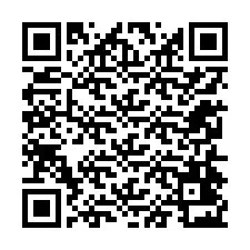 Código QR para número de teléfono +12254423557