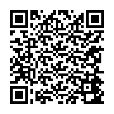 Código QR para número de telefone +12254442822