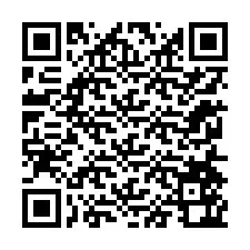 QR-koodi puhelinnumerolle +12254562715