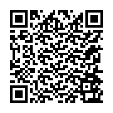 Codice QR per il numero di telefono +12254563355