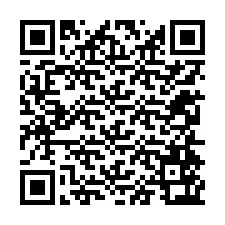 QR Code สำหรับหมายเลขโทรศัพท์ +12254563563