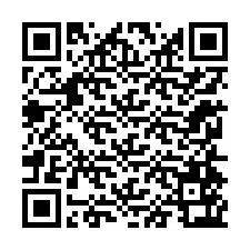 QR-koodi puhelinnumerolle +12254563565