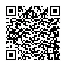 QR код за телефонен номер +12254569262