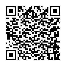 QR код за телефонен номер +12254569950