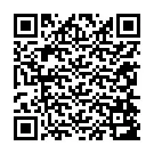 QR-код для номера телефона +12254583532