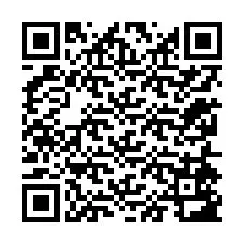 QR-koodi puhelinnumerolle +12254583819