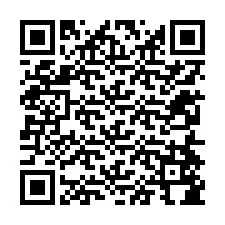 Kode QR untuk nomor Telepon +12254584203