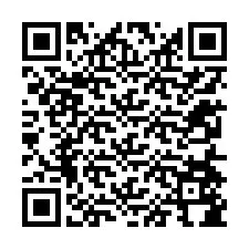 QR Code สำหรับหมายเลขโทรศัพท์ +12254584303