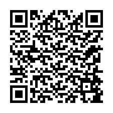 QR kód a telefonszámhoz +12254585451