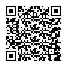 QR-koodi puhelinnumerolle +12254586050