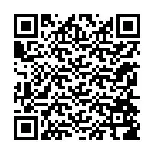 QR kód a telefonszámhoz +12254586765