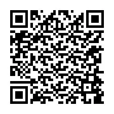 Kode QR untuk nomor Telepon +12254589052