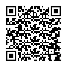 QR-code voor telefoonnummer +12254784590