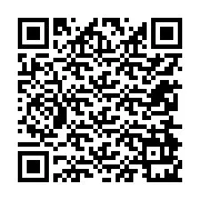 QR-код для номера телефона +12254921487