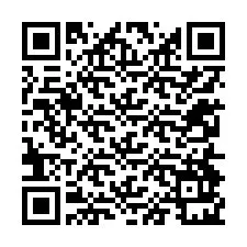 QR-code voor telefoonnummer +12254921643