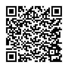 QR-code voor telefoonnummer +12254923366