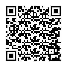 Codice QR per il numero di telefono +12254923646