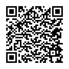 Código QR para número de teléfono +12254924997