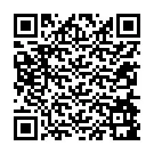 Código QR para número de teléfono +12254981703