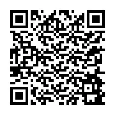 QR-code voor telefoonnummer +12254981704