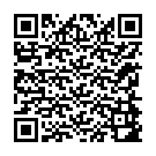 QR код за телефонен номер +12254982021