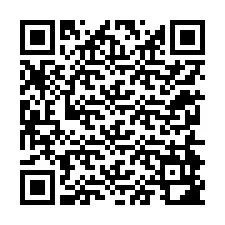 Código QR para número de teléfono +12254982414