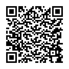 QR-Code für Telefonnummer +12254984954