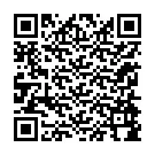 QR-koodi puhelinnumerolle +12254984955