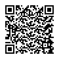 Código QR para número de teléfono +12254985831