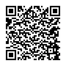 Codice QR per il numero di telefono +12254985927