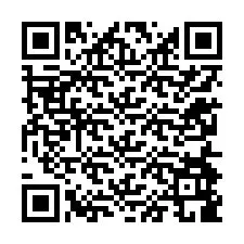 QR-koodi puhelinnumerolle +12254989306