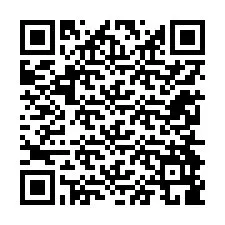 Código QR para número de teléfono +12254989697