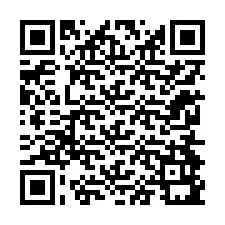 QR Code สำหรับหมายเลขโทรศัพท์ +12254991285