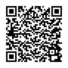 QR kód a telefonszámhoz +12254992644