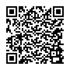 QR-Code für Telefonnummer +12254992876