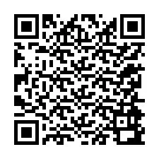 QR Code pour le numéro de téléphone +12254992878