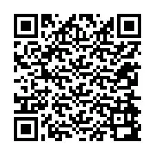 QR-Code für Telefonnummer +12254992883