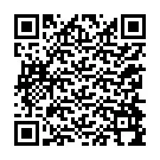 QR kód a telefonszámhoz +12254994658