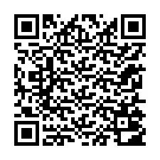 QR-code voor telefoonnummer +12255002545