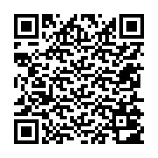 Código QR para número de teléfono +12255002547