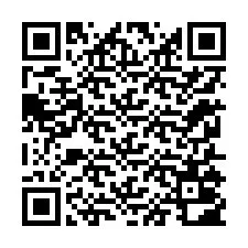 QR-code voor telefoonnummer +12255002551